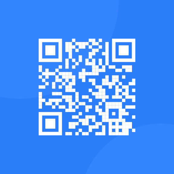 QR code directing to https://frontendmentor.io/